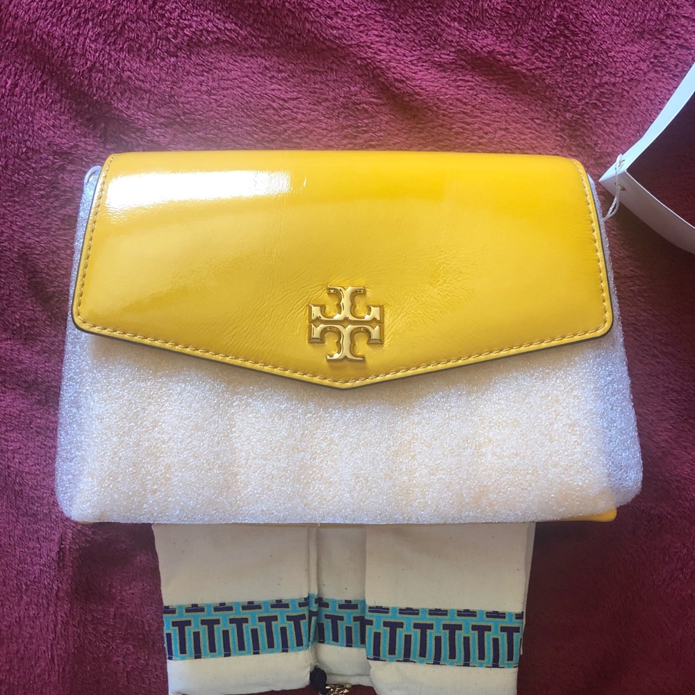 Tory Burch Kira Small Patent Shoulder Bag
